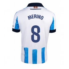 Real Sociedad Mikel Merino #8 Hemmatröja 2023-24 Korta ärmar